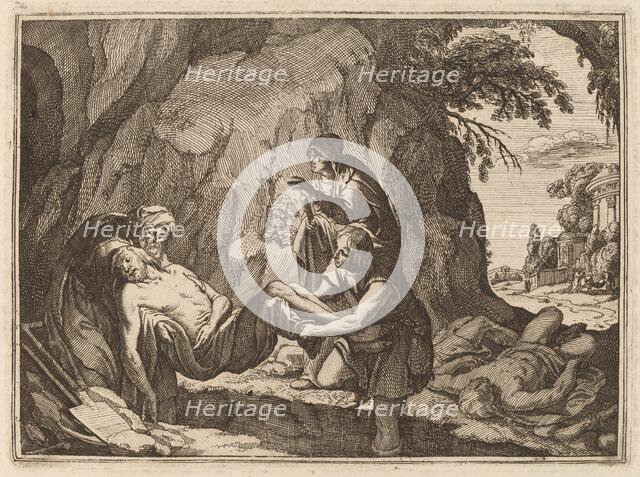 Burying the Dead. Creator: Conrad Meyer.