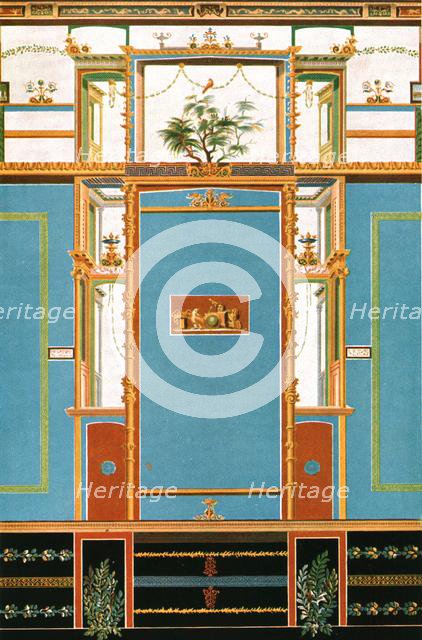 Wall decoration, Pompeii, Italy, (1928). Creator: Unknown.