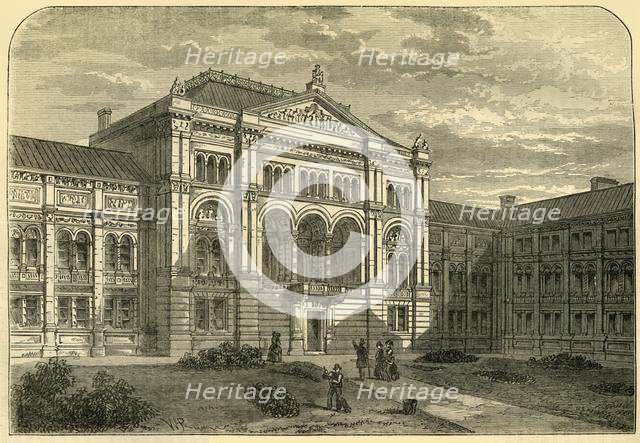 'The Court of the South Kensington Station', c1876. Creator: Unknown.