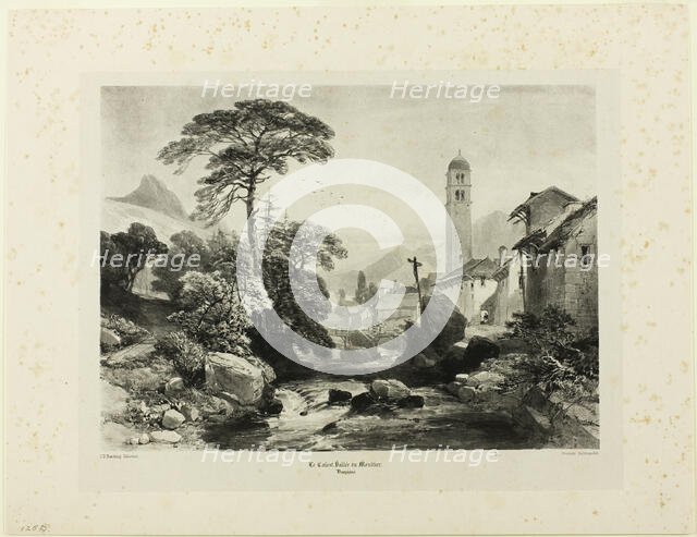 Le Casset; Vallee du Monetier, n.d. Creator: James Duffield Harding.