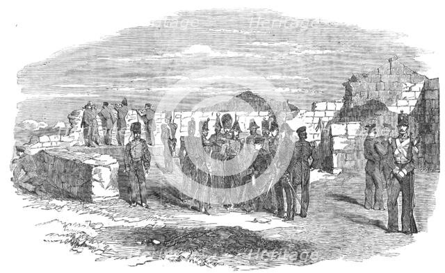 The Quarries Field, Head-Quarters of Lord Raglan, off Sebastopol, 1854. Creator: Unknown.