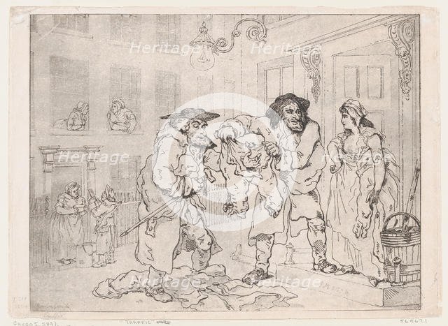 Traffic, 1791., 1791. Creator: Thomas Rowlandson.