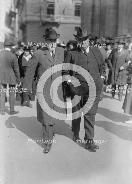 Gatti-Casazza & A. Seligsberg, 1917. Creator: Bain News Service.