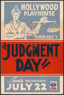 Judgment Day, Los Angeles, [193-]. Creator: Unknown.