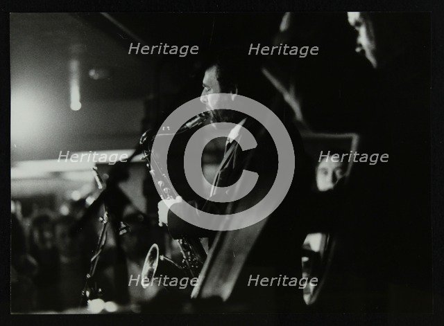 Saxophonist Bob Sydor playing at the Torrington Jazz CLub, Finchley, London, 1988. Artist: Denis Williams