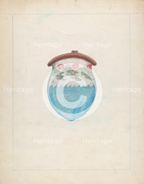 Purse, c. 1937. Creator: Mabel Ritter.