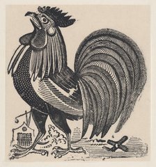 A rooster, ca. 1880-1910., ca. 1880-1910. Creator: José Guadalupe Posada.