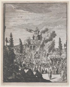A Celebration, ca. 1675-1719. Creator: Johann Ulrich Kraus.