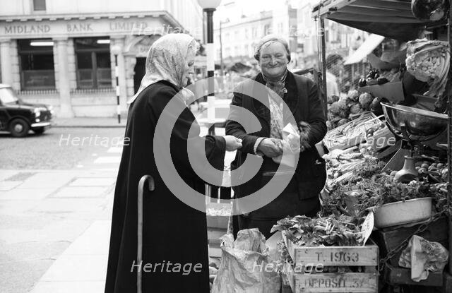 Portobello Market, London, c1955.  Creator: Arthur Charles Kirby Ware.