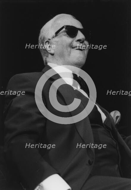 George Shearing, David Jacobs, Barbican, London, 1996. Creator: Brian Foskett.