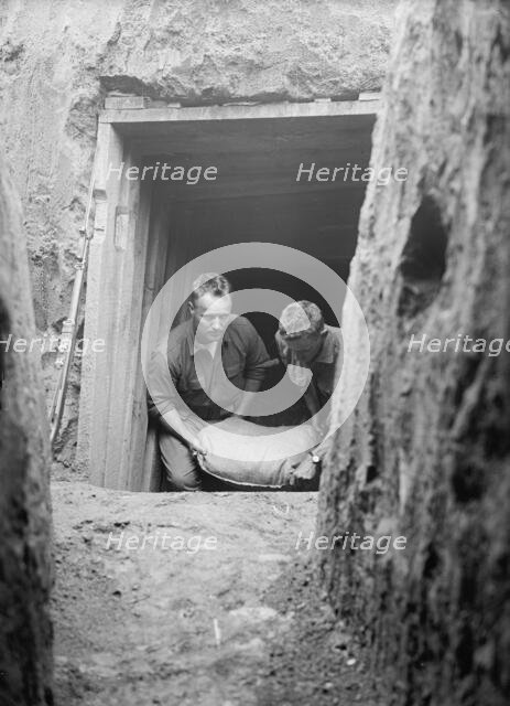 American University Training Camp - Misc. Views, 1917. Creator: Harris & Ewing.