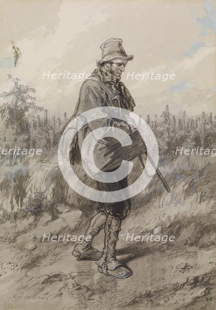 The Twelve Months: September, 1866. Creator: Paul Gavarni.