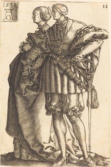 Large Wedding Dancers, 1538. Creator: Heinrich Aldegrever.