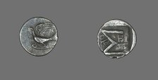 Hemidrachm (Coin) Depicting a Dove, 251-146 BCE. Creator: Unknown.