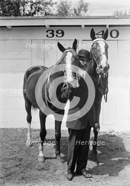 Hazen, Melvin C., Horse Show; His Horses, 1914. Creator: Harris & Ewing.