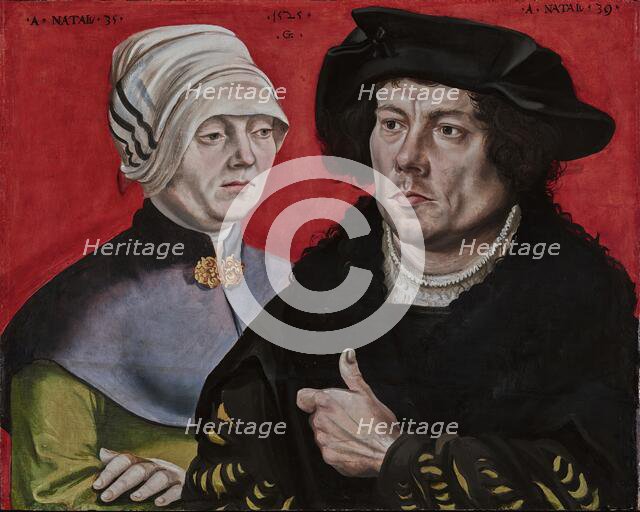 Portrait of a married Couple, 1525. Creator: Gabriel Zehender.