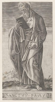 An Old Man (Saint Paul), 1592. Creator: Anon.