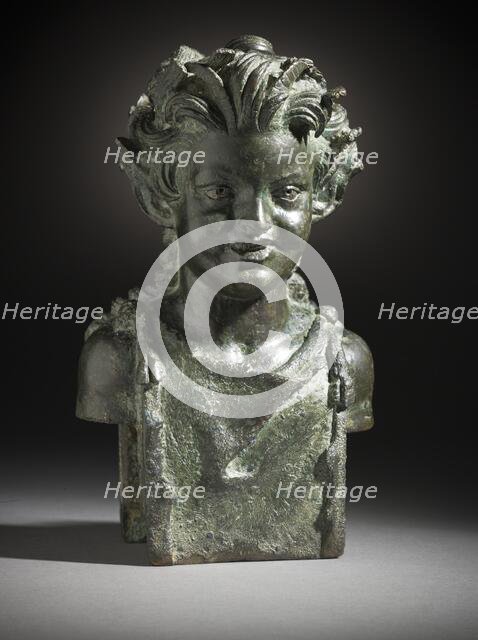 Janiform Herm with Young Male and Female Fauns (image 1 of 13), 1st century B.C.-1st century A.D.. Creator: Unknown.