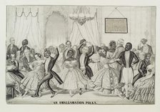 An amalgamation polka, 1845. Creator: Edward Williams Clay.