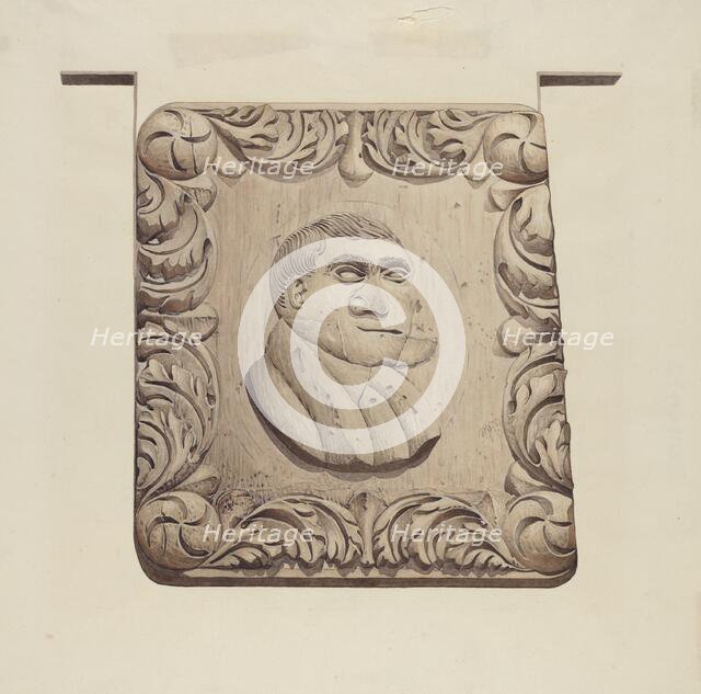 Inn Sign, c. 1938. Creator: Robert Pohle.