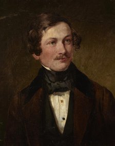 Portrait of Aleksander Titz, c1835, c1850. Creator: Alojzy Reichan.