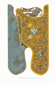 Quiver. From the Antiquities of the Russian State, 1849-1853. Creator: Solntsev, Fyodor Grigoryevich (1801-1892).