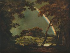 'Landscape with a Rainbow Effect', 1794, (1930). Creator: Joseph Wright of Derby.
