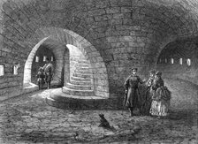 The Crimea Revisited: interior of the Round Tower of the Malakoff, 1869. Creator: Unknown.