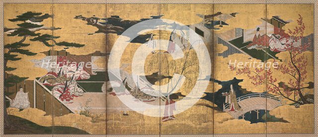 The Tale of Genji, early 17th century. Creator: Unknown.