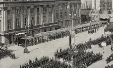 Inauguration of the reign of Wilhelmina of the Netherlands, Amsterdam, Holland, September 6, 1898.  Creator: Unknown.