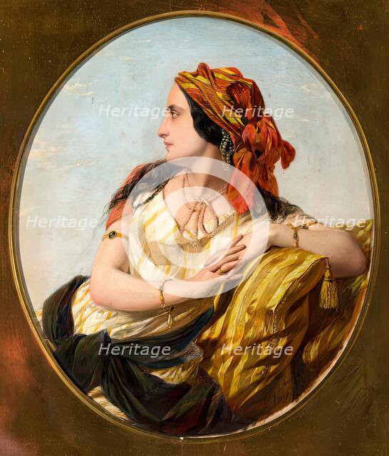 Eastern Lady, 1849. Creator: Henry Nelson O'Neil.