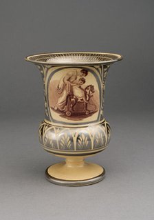 Vase, Leeds, c. 1820. Creator: Unknown.