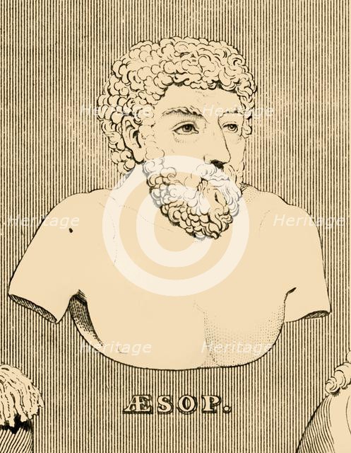 'Aesop', (c620-564 BC), 1830. Creator: Unknown.