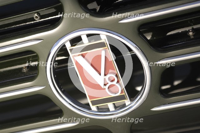 Cadillac V8 355d coupe by Fisher 1934. Artist: Simon Clay.