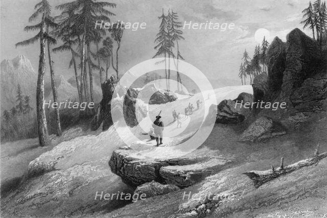 'The Choor Mountains', 1845. Creator: H Melville.