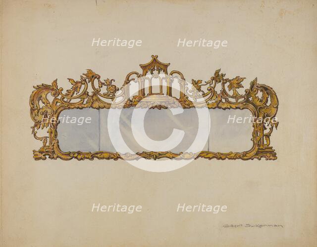 Mirror, c. 1937. Creator: Gilbert Sackerman.