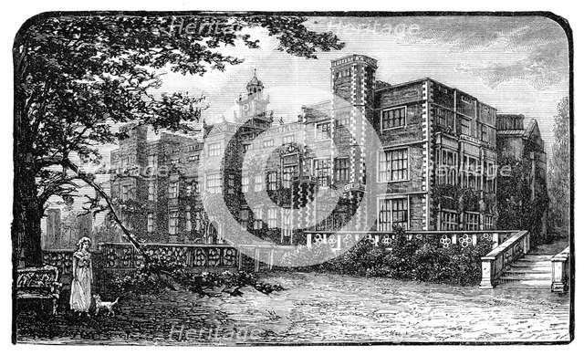 Hatfield House, Herfordshire, 1900. Artist: Unknown