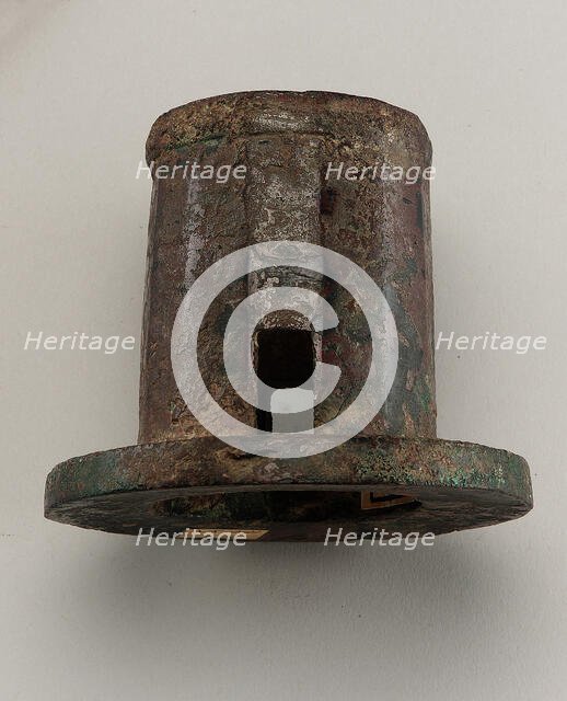 Chariot fitting: axle cap, Zhou dynasty, 1050-221 BCE. Creator: Unknown.