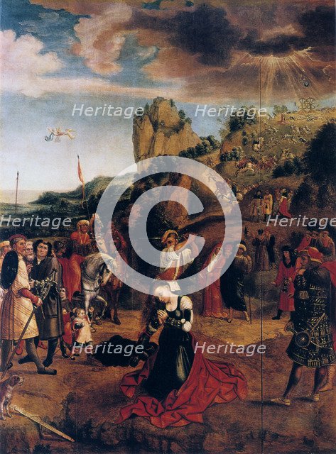 'The Martyrdom of Saint Catherine', 16th century.  Artist: Bernaert van Orley