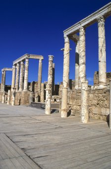 Theatre, Leptis Magna, Libya, 1-2 AD.