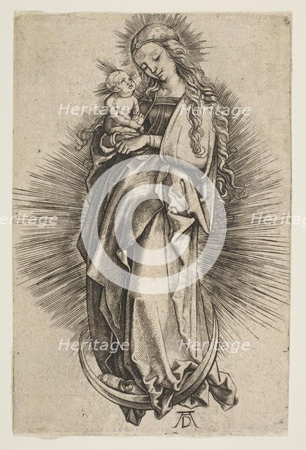 The Virgin on the Crescent (copy).n.d. Creator: Unknown.