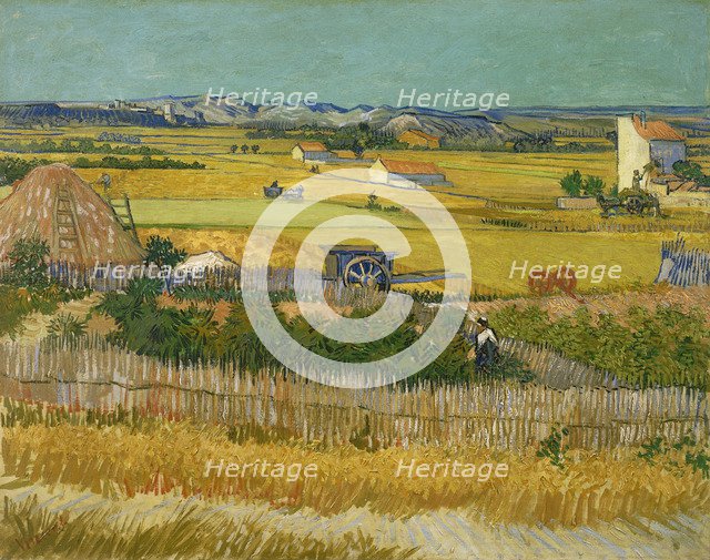 The harvest, 1888. Artist: Gogh, Vincent, van (1853-1890)