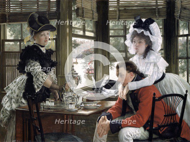 'Bad news (The Parting)', 1872. Artist: James Tissot.