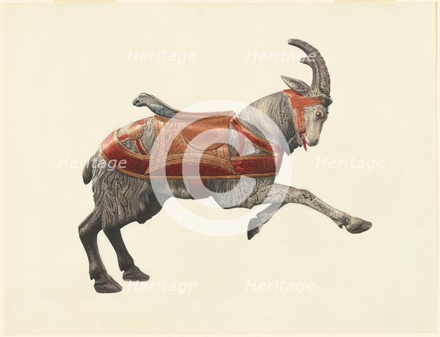 Carousel Goat, c. 1938. Creator: Donald Donovan.