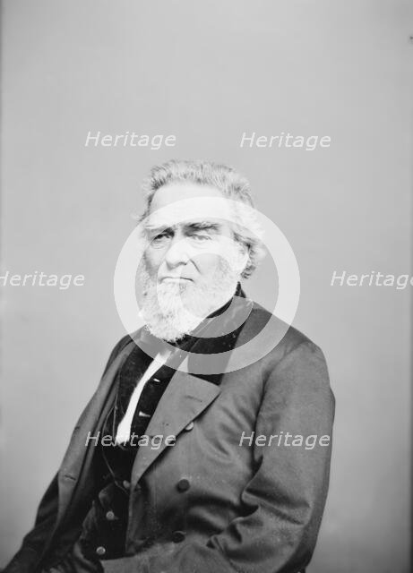 Edward Bates, between 1855 and 1865. Creator: Unknown.