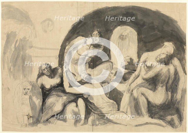 One Cycle of Hell, 1750/1850. Creator: Unknown.