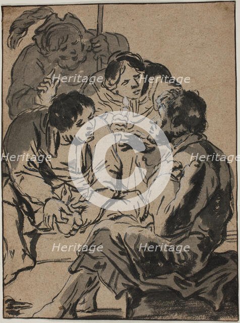 Denial of St. Peter, between 1596 and 1674. Creator: Leonard Bramer.