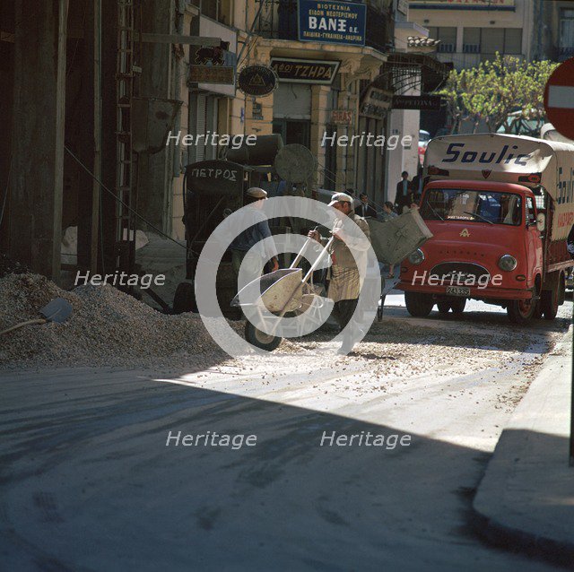 Scene of an Athenian street. Artist: Unknown