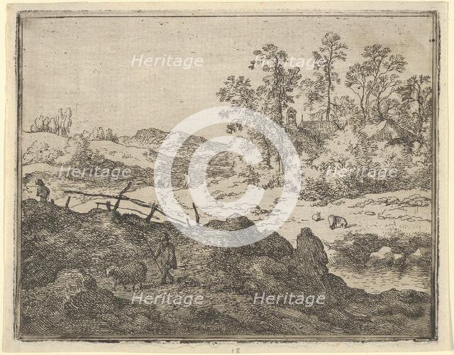 The Shepherd and the Lamb, 17th century. Creator: Allart van Everdingen.