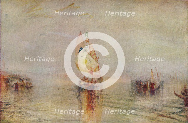 The Sun of Venice Going to Sea, exhibited 1843, (1937) Artist: JMW Turner